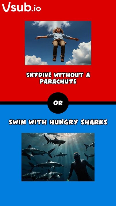 Would-you-rather-Skydive-without-a-parachute