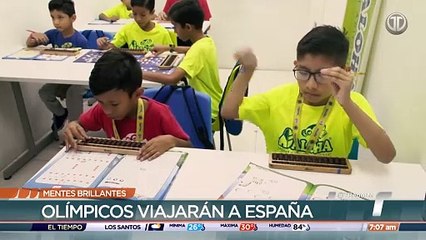 Mentes Brillantes: Niños se preparan para las Olimpiadas de Aritmética Mental