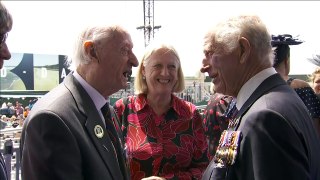 King and Queen meet veterans on 80th anniversary of D-Day