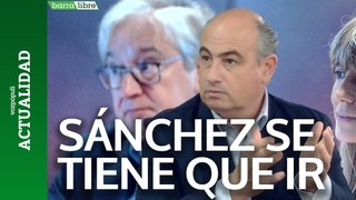 Si Pedro Sánchez se aplica el criterio de la decencia pública se tiene que marchar inmediatamente