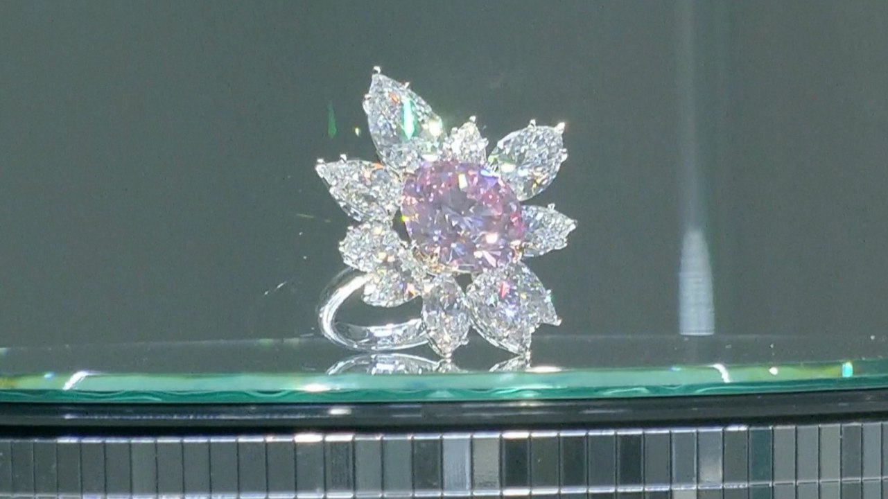 Luxury Week at Christie's: Pink Diamonds and Sapphire Watches Dazzle