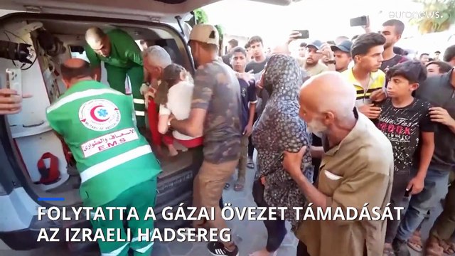 Folytatta a Gázai övezet támadását az izraeli hadsereg