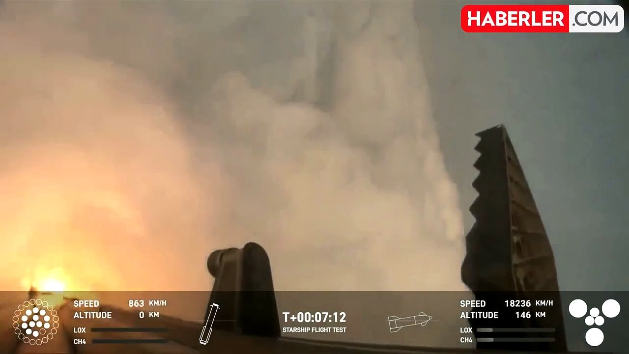 SpaceX'in Starship roketi dördüncü test uçuşunu gerçekleştirdi
