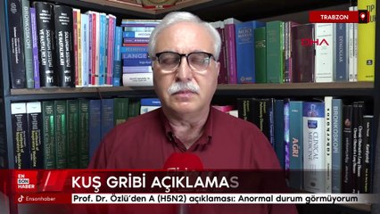 Prof. Dr. Tevfik Özlü’den ‘A (H5N2)’ açıklaması: Anormal durum görmüyorum