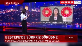 Cumhurbaşkanı Erdoğan, eski İYİ Parti Genel Başkanı Akşener'i kabul etti