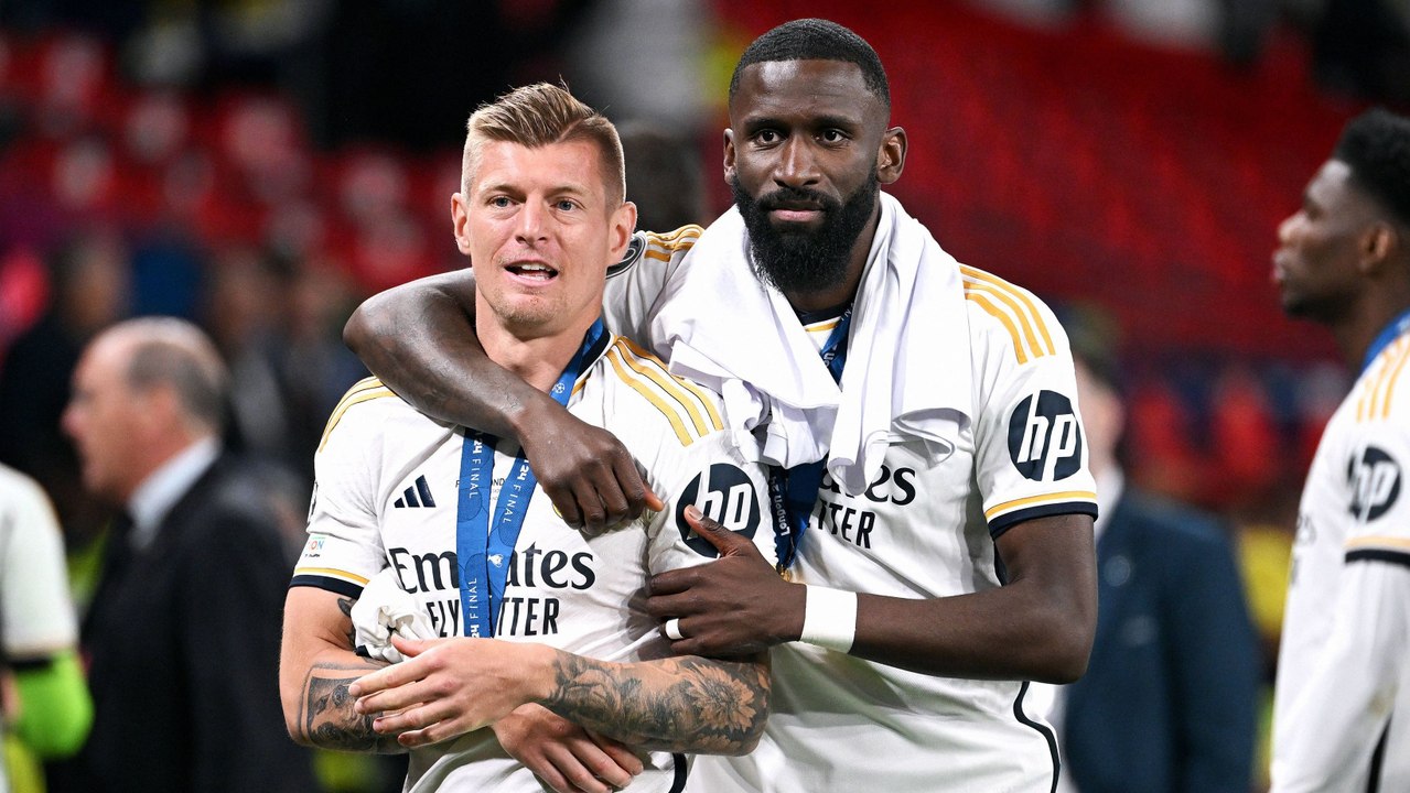 CL-Sieger sind da: Kroos ist 'der Boss', Rüdiger mit breiter Brust