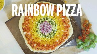 Rainbow Pizza | Recipe