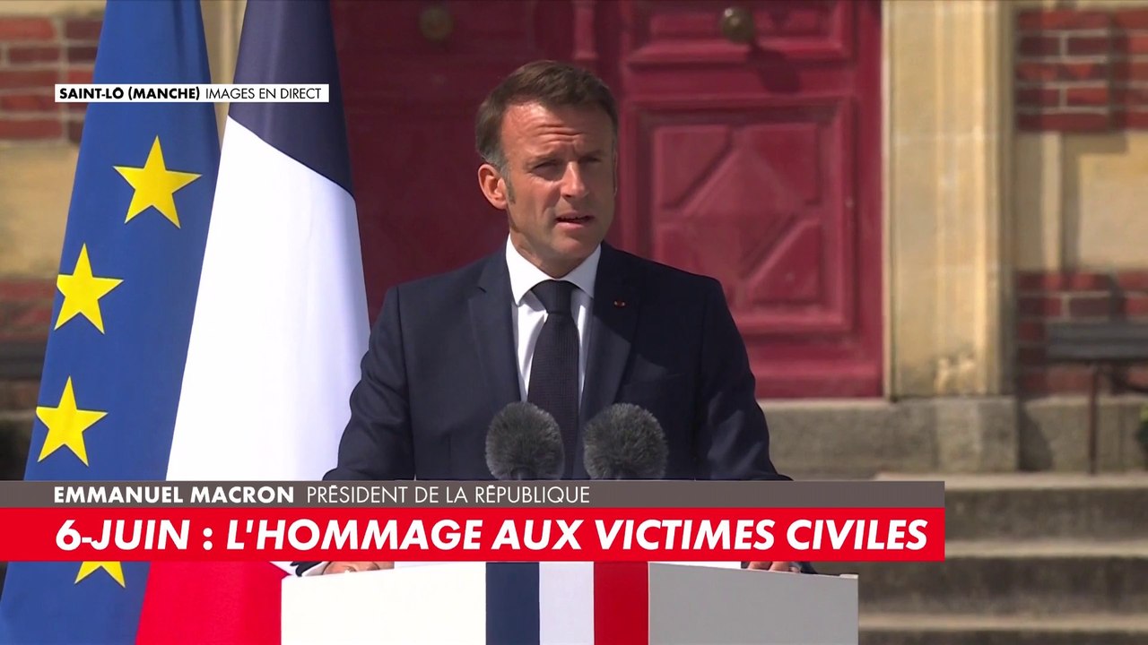 Emmanuel Macron : «Huit décennies plus tard, la...