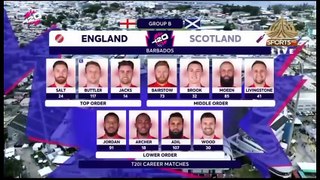 England Vs Scotland ICC T20 World Cup 2024