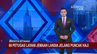 Jelang Puncak Haji, 60 Petugas Dikerahkan untuk Dampingi dan Layani Jemaah Lansia