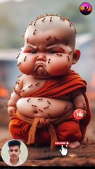 Cute little monk for sleeping  -- #shorts #new #trending #little #monk