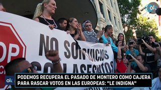 Podemos recupera el pasado de Montero como cajera para rascar votos en las europeas: 