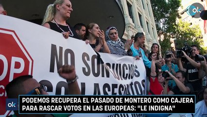 Podemos recupera el pasado de Montero como cajera para rascar votos en las europeas: "Le indigna"