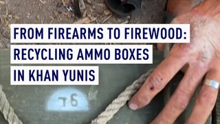 Recycling ammo boxes for firewood