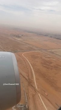 Takeoff Qatar airways Riyadh airport