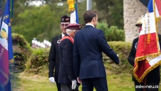 Macron apre cerimonia per 80 anni da D-Day: pronti a stessi sacrifici