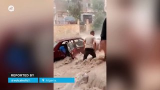 Torrential rains cause significant flooding in several regions of Algeria