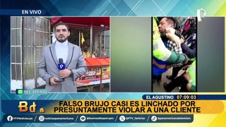 ¡Le dio un “brebaje” y la violó!: Casi linchan a falso brujo por abusar de una joven