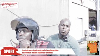 Les ivoiriens réagissent après la présentation du nouveau maillot supporter 3 étoiles