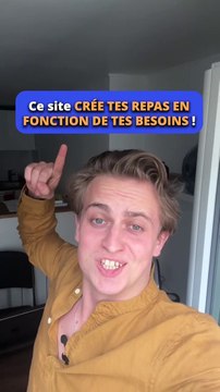 Ce site crée tes repas en fonction de tes besoins