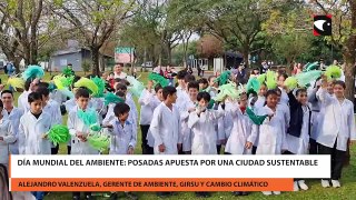 Día mundial del ambiente posadas apuesta por una ciudad sustentable