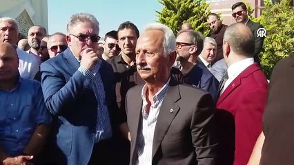 Ahmet Nur Çebi'nin babası son yolculuğuna uğurlandı