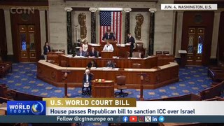 U.S. House of Representatives passes bill to sanction ICC