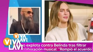 Babo explota contra Belinda por filtrar colaboración