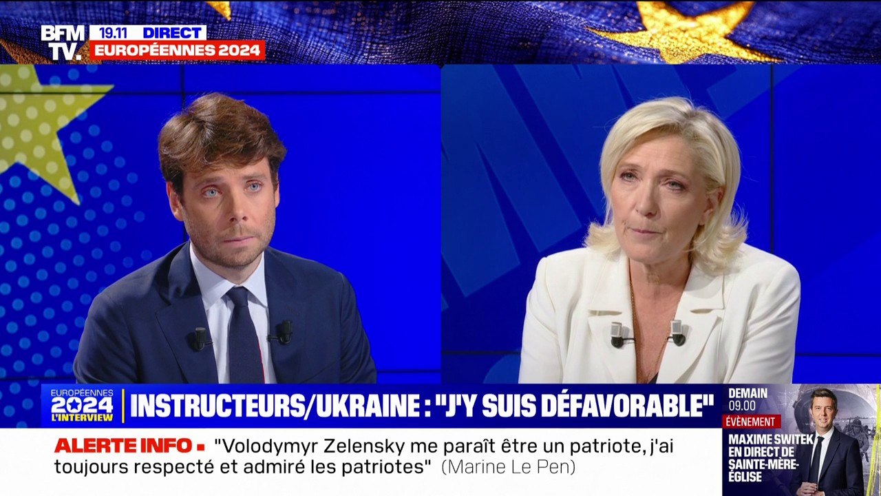 Interdiction des voitures thermiques en 2035: "Je ne suis pas là pour faire plaisir aux constructeurs", affirme Marine Le Pen