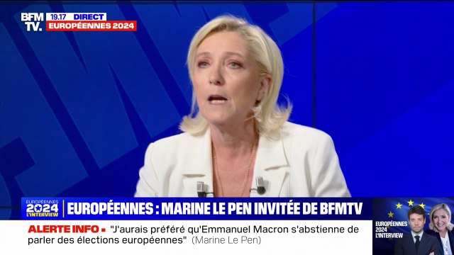Énergies fossiles: Ça fait 50 ans que j'entends dire que demain, on n'aura plus de pétrole déclare Marine Le Pen