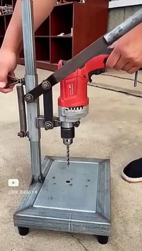 DiY Drill machine stand making idea | DIY IDEAS