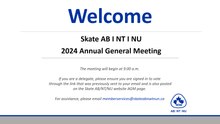 Skate AB | NT | NU - Annual General Meeting