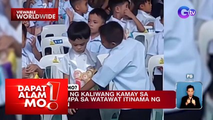 Panunumpa sa watawat ng dalawang estudyante, good vibes ang hatid online | Dapat Alam Mo!