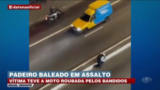 Padeiro é baleado em assalto na zona sul de SP