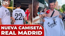 ¿Qué dorsal ha escogido el comprador de la primera camiseta del Real Madrid?