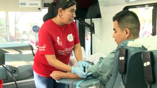El personal de salud también puede donar sangre