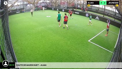 Faute de Marin Huet - ALMA