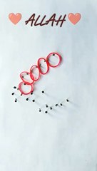 ALLAH_S name Art----♥️_art _diy _shortvideo _allah _viral _shorts