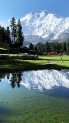 Killer mountain (nanga parbat) withreflection