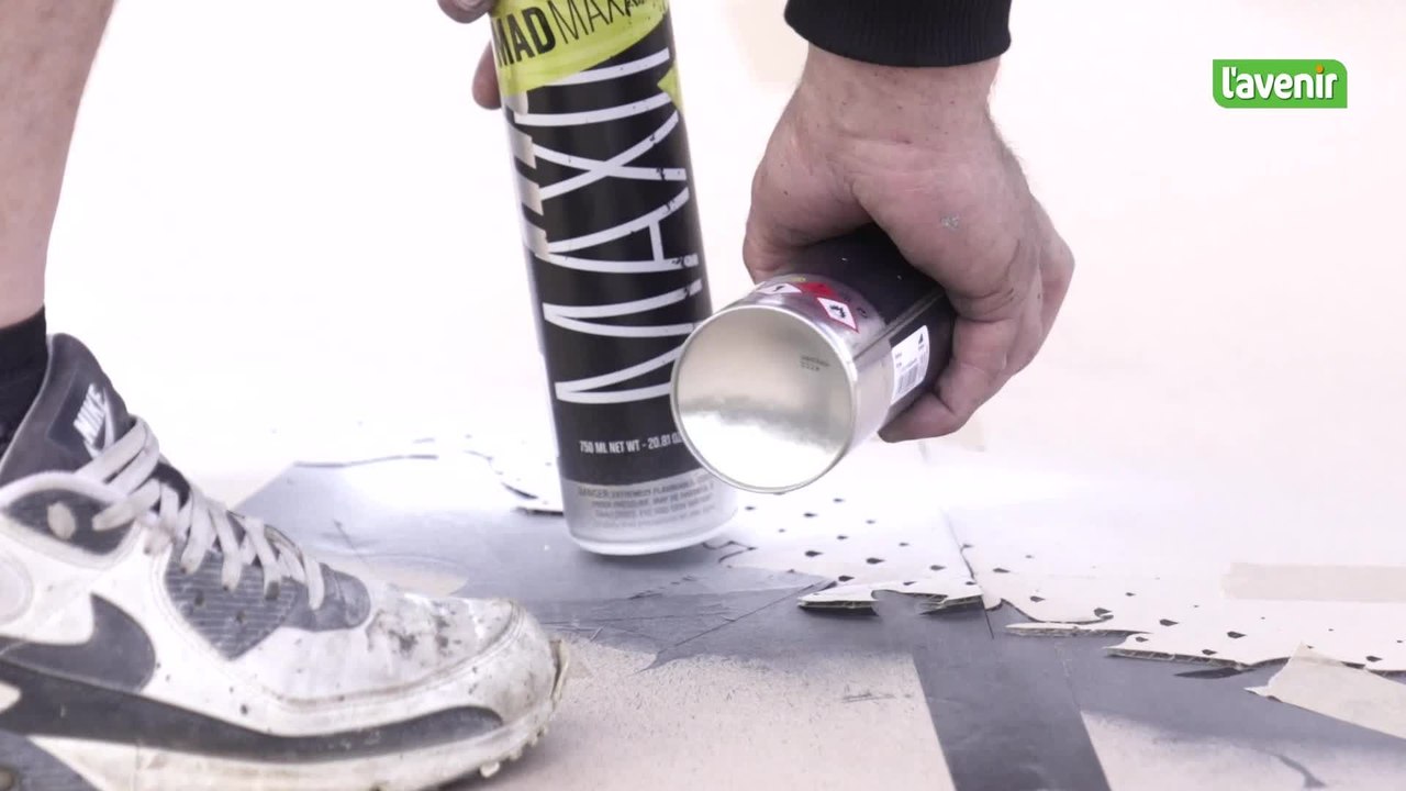 Les visages des Diables rouges peints aux quatre coins de la Belgique