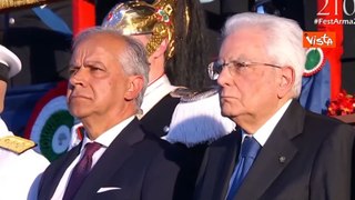 210 anni dei Carabinieri, la cerimonia a Roma con Mattarella