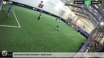 Faute de Flavien Tartreau - DRINK TEAM