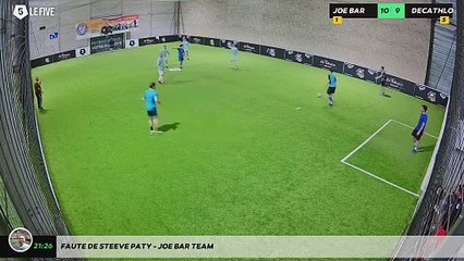 Faute de steeve Paty - JOE BAR TEAM