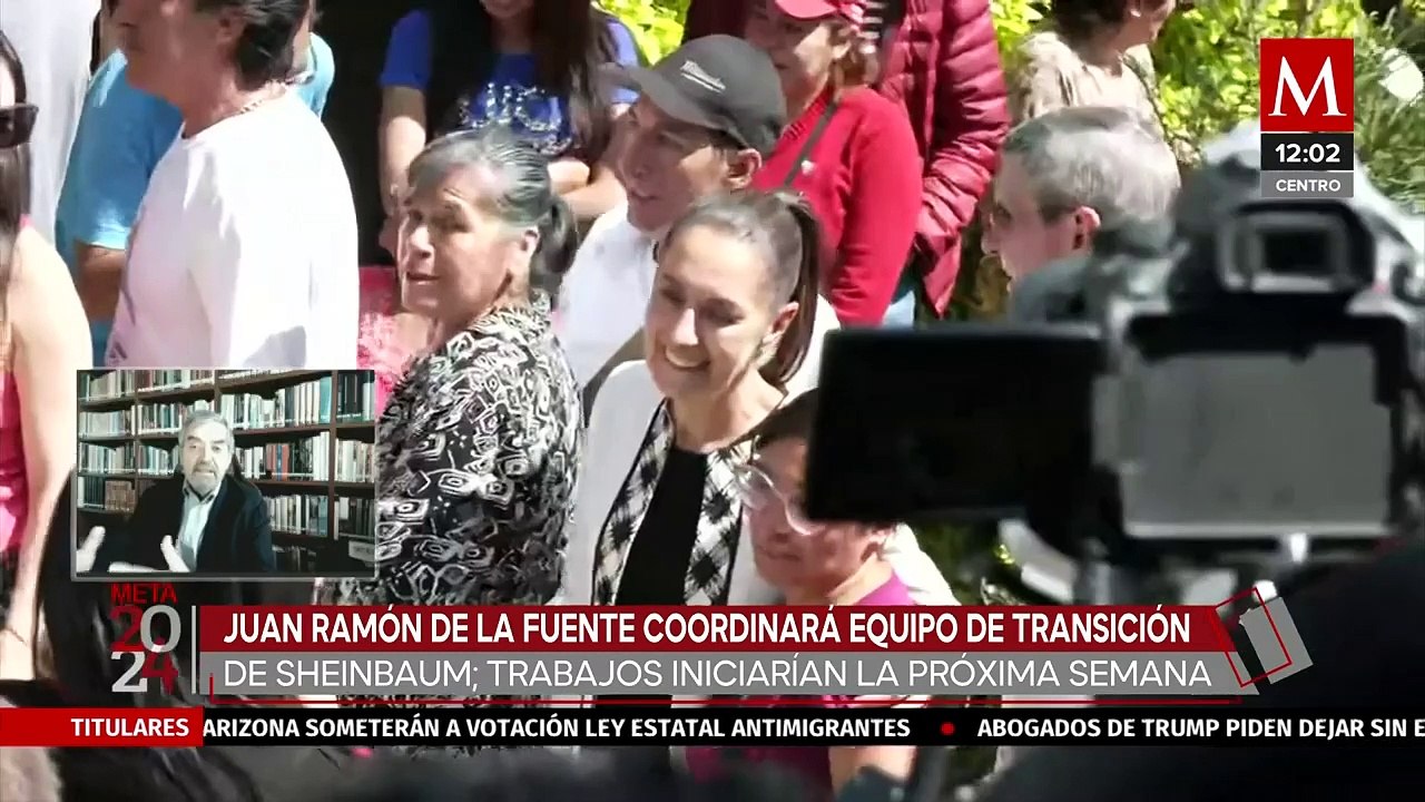 "Vamos a trabajar informando justamente": Juan Ramón de la Fuente sobre su cargo como coordinador