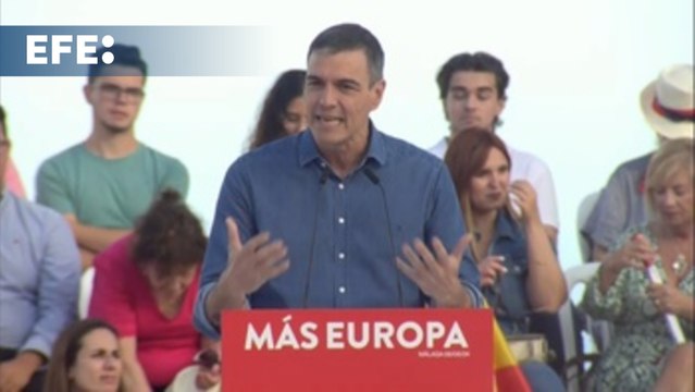 Sánchez pide votar en masa el PSOE para impedir que gane la política sucia de PP y Vox