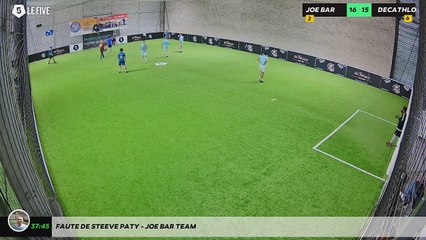 Faute de steeve Paty - JOE BAR TEAM