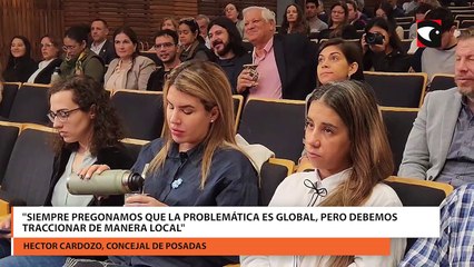Día del Ambiente | "Siempre pregonamos que la problemática es global, pero debemos traccionar de manera local", remarcó el concejal Héctor Cardozo T: "Siempre pregonamos que la problemática es global, pero debemos traccionar de manera local"