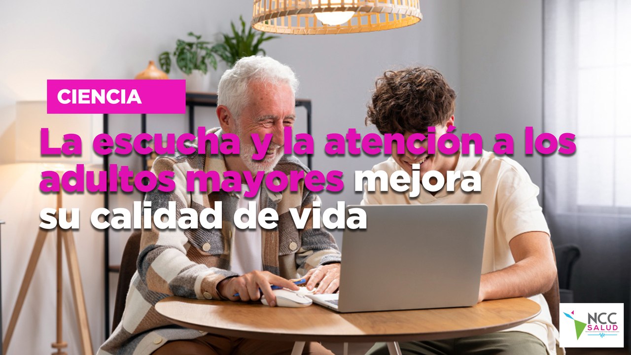 La escucha y la atención a los adultos mayores mejora su calidad de vida