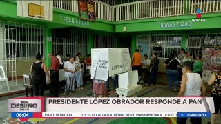 López Obrador reacciona a la impugnación que presentará el PAN