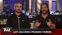 Lady Gaga Denies Pregnancy Rumors After Sister's Wedding Photos Go Viral | TMZ Live